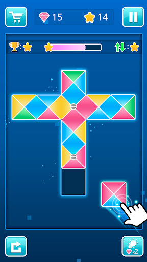 Tangram Match Masters ekran görüntüsü