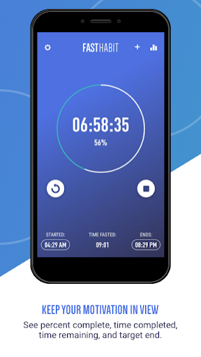 FastHabit Intermittent Fasting ekran görüntüsü