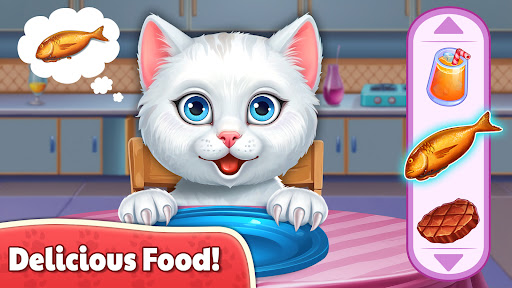 Kitty Bedtime Activities Games ekran görüntüsü