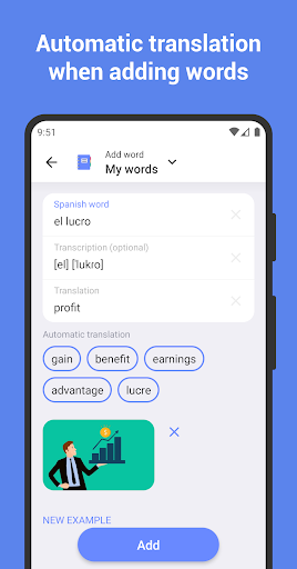 Learn Spanish with flashcards! ekran görüntüsü