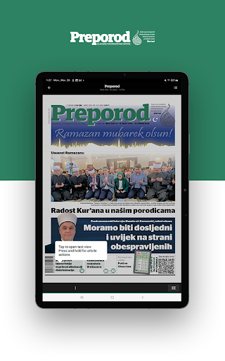Preporod ekran görüntüsü