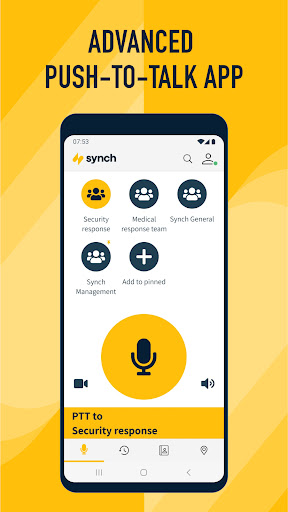 Synch Push To Talk (PTT) ekran görüntüsü