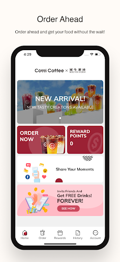 Cotti Coffee & WUU ekran görüntüsü
