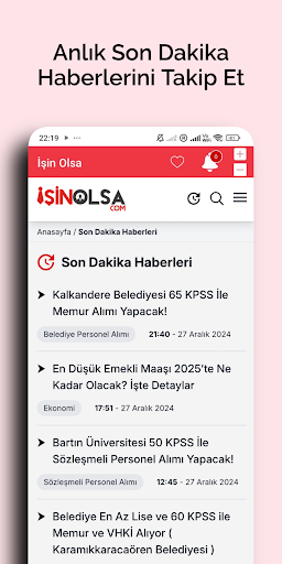 İşin Olsa ekran görüntüsü