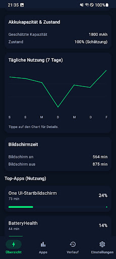 BatteryHealth  Battery & Akku ekran görüntüsü