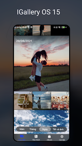 Gallery - IPhoto ekran görüntüsü