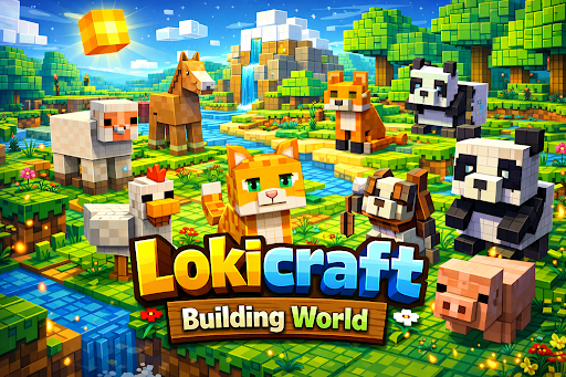 Lokicraft Building World ekran görüntüsü