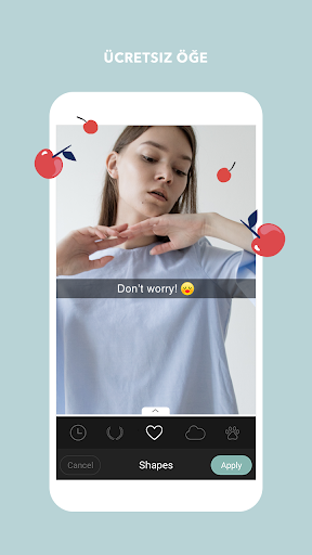 Cymera- Fotoğraf Düzenleyicisi ekran görüntüsü