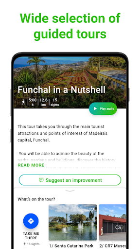 Madeira Tour Guide:SmartGuide ekran görüntüsü