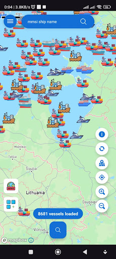 Marine and Vessel Tracker ekran görüntüsü