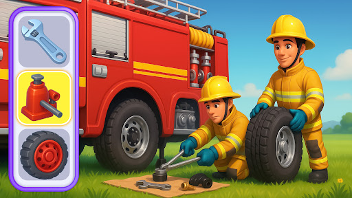 Fire Rescue Games ekran görüntüsü
