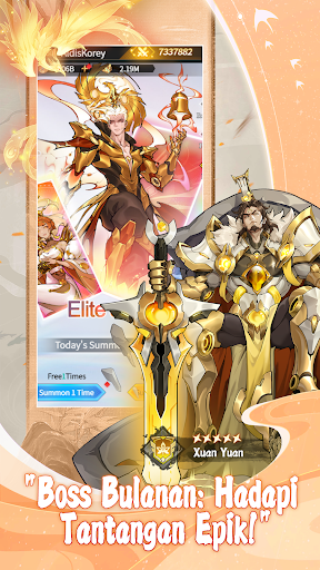 Idle Immortal : Mythic Clash ekran görüntüsü