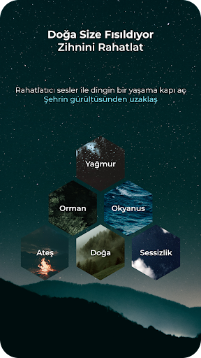 Pozitif: Meditasyon, Uyku ekran görüntüsü