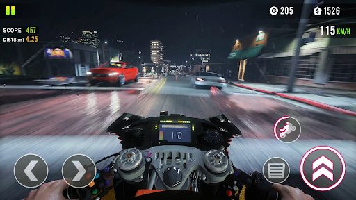 Real Traffic Bike Racing 3D ekran görüntüsü