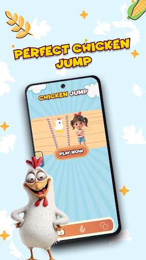 Perfect Chicken Jump Challenge ekran görüntüsü