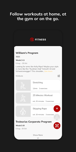 FAC Fitness ekran görüntüsü