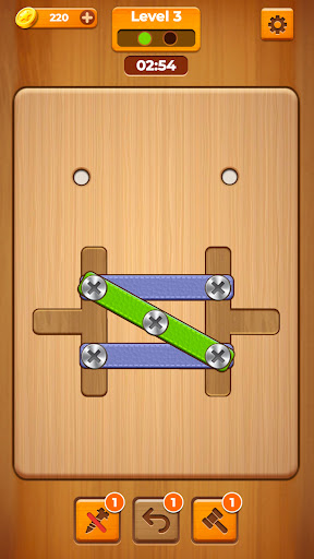 Wood Puzzle - Bolts And Screw ekran görüntüsü