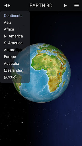Earth 3D ekran görüntüsü