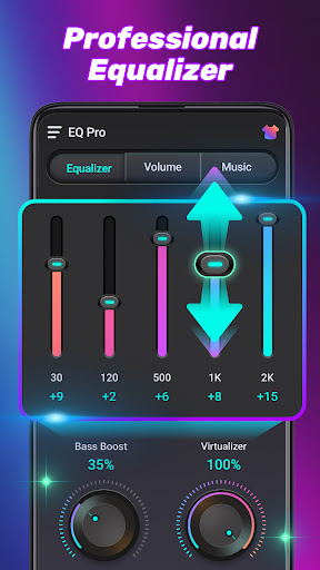 EQ Pro - Equalizer & Volume ekran görüntüsü