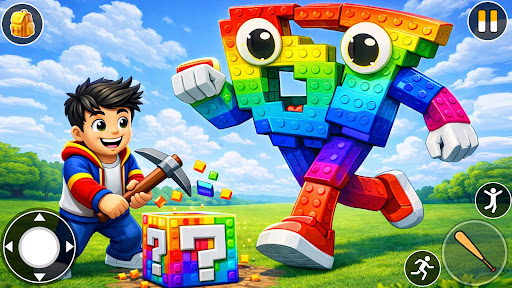 Break a Lucky Block Game 3D ekran görüntüsü