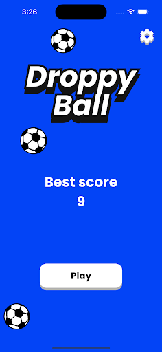 Droppy Ball: balance the ball ekran görüntüsü