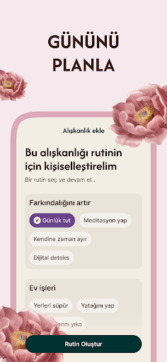 Glowin - Günlük Rutin Planlama ekran görüntüsü