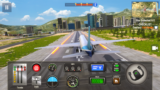 Airplane Pro: Flight Simulator ekran görüntüsü