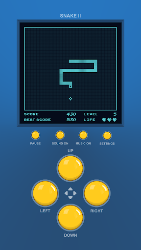 Snake II - Klasik Retro Oyunu ekran görüntüsü