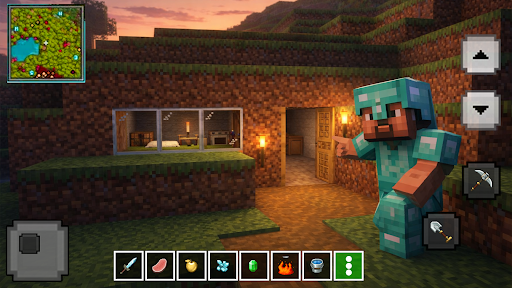 Block Craft and Building 3D ekran görüntüsü