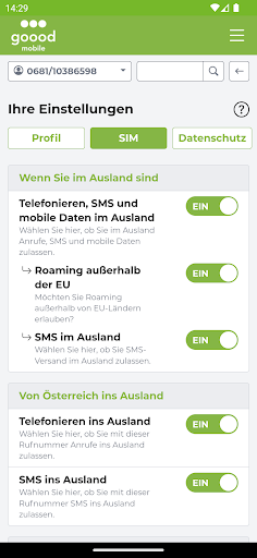 mein goood mobile ekran görüntüsü
