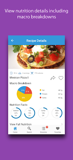 Gameday Recipes ekran görüntüsü
