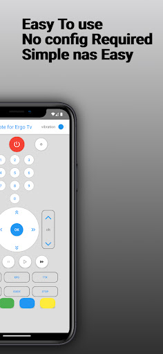 Remote for Ergo tv ekran görüntüsü
