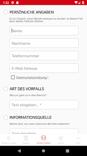 DFL Integrity App ekran görüntüsü