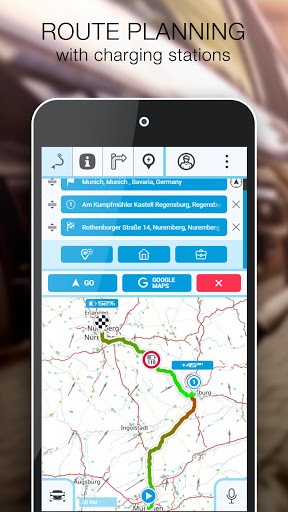 EV Navigation ekran görüntüsü