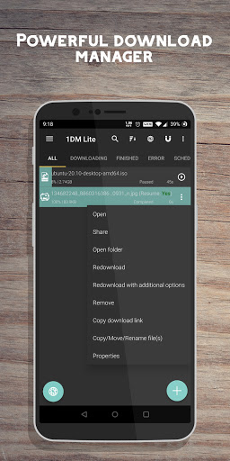 1DM Lite: Browser & Downloader ekran görüntüsü