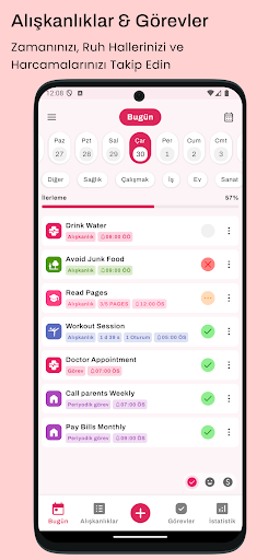 Habit Tracker - HabitGenius ekran görüntüsü