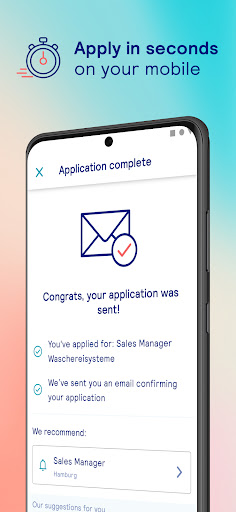 Stepstone Job App ekran görüntüsü