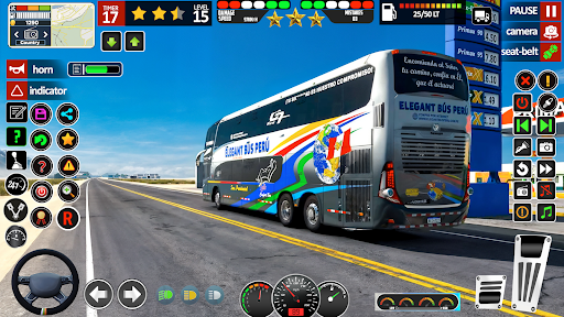 City Bus Games Coach Bus 3D ekran görüntüsü