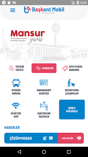 Başkent Mobil ekran görüntüsü