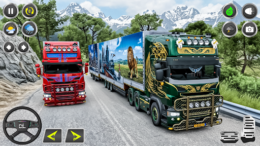 US Transport Truck 3D game ekran görüntüsü