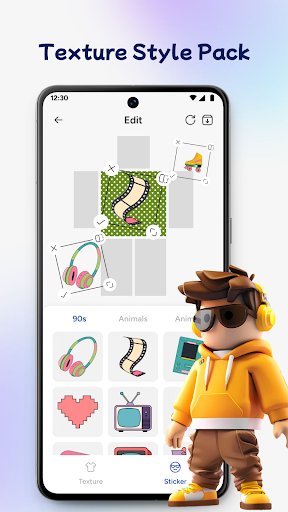 Rbx Clothes Maker: Skin Editor ekran görüntüsü