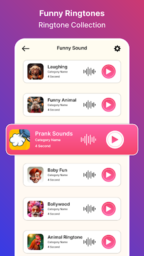 Funny Ringtones Sounds: SMS ekran görüntüsü