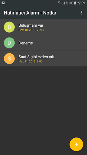 Hatırlatıcı Alarm - Notlar ekran görüntüsü