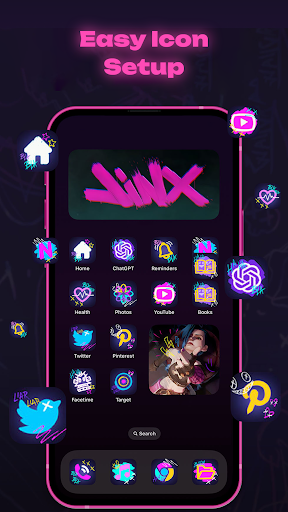 Themes: Icon Changer & Widgets ekran görüntüsü