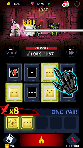 Dark Tap Dice ekran görüntüsü