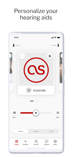 HANSATON stream remote ekran görüntüsü