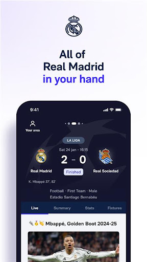 Real Madrid ekran görüntüsü