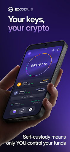 Exodus: Crypto Bitcoin Wallet ekran görüntüsü