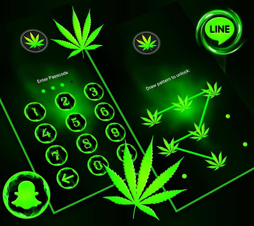 Green Leaf Launcher Theme ekran görüntüsü