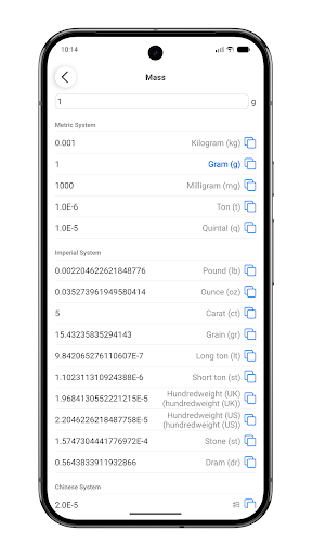 Unit Converter - 14-in-1 ekran görüntüsü